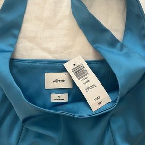 NWT Aritzia Wilfred Blue Bustier